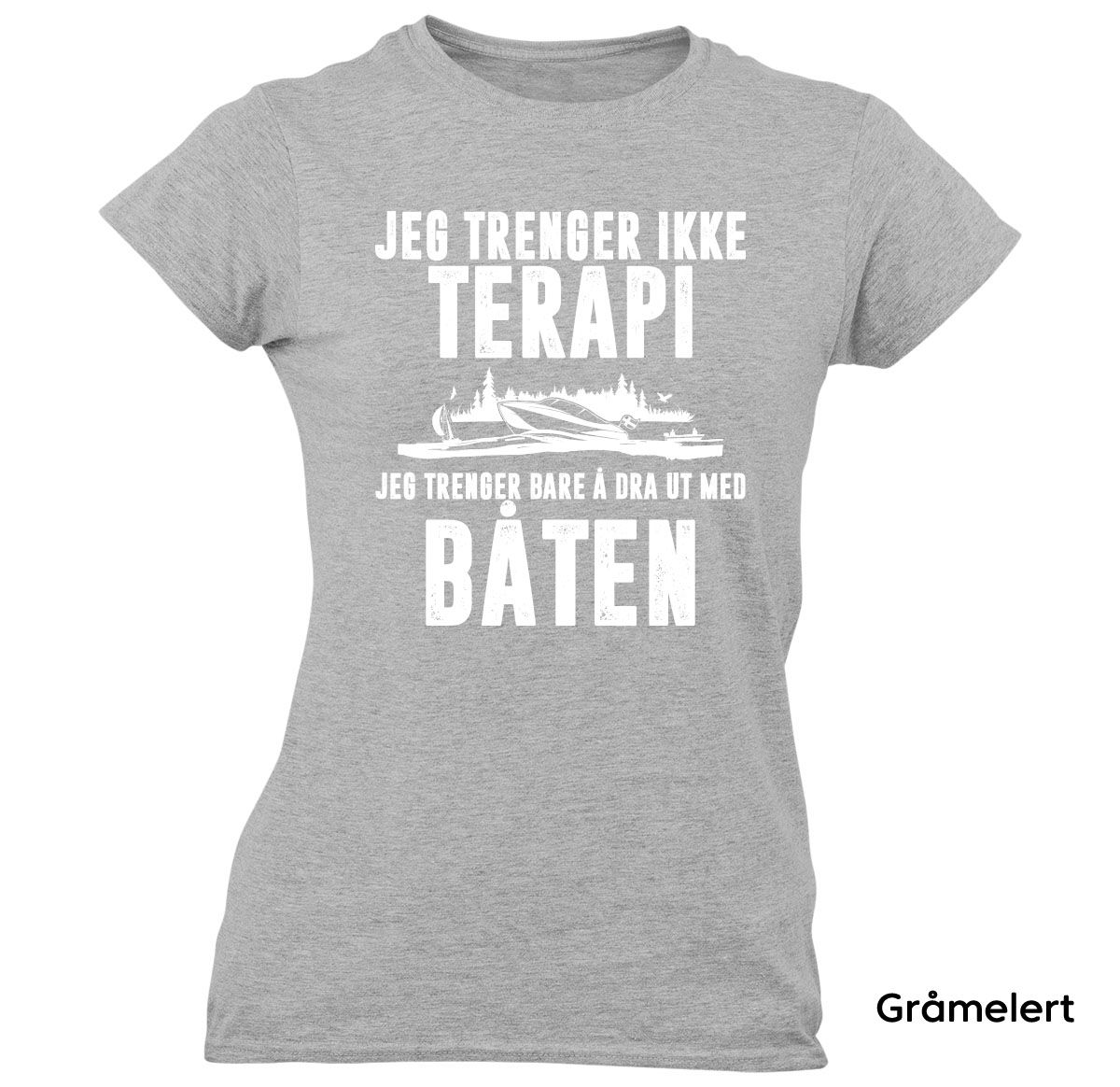 Terapi Båten T-skjorte Dame