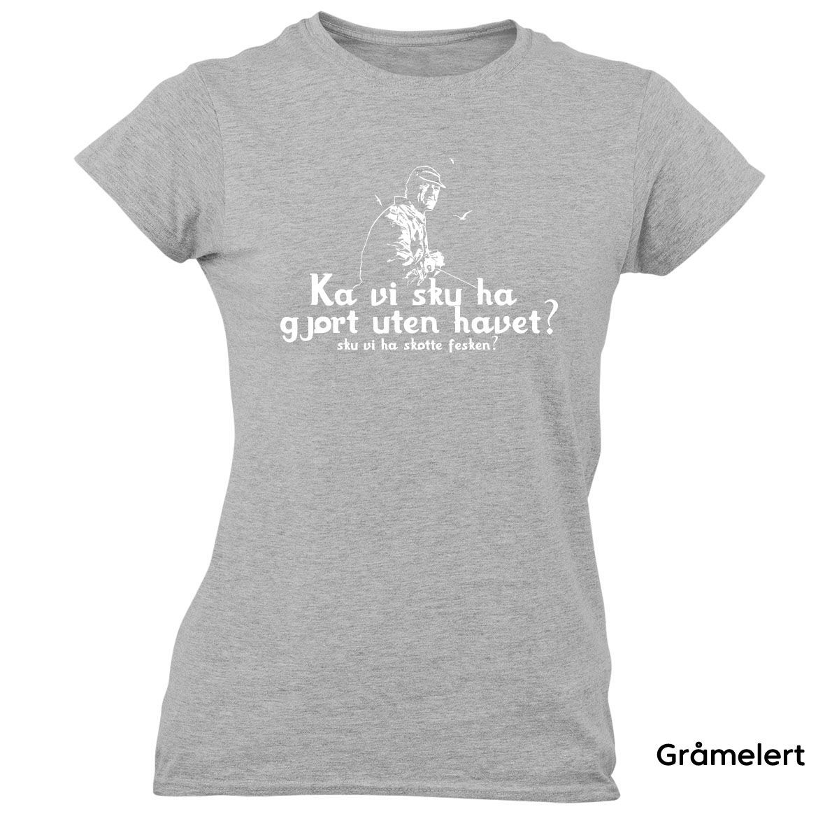 Havet - Skotte Fesken T-skjorte Dame