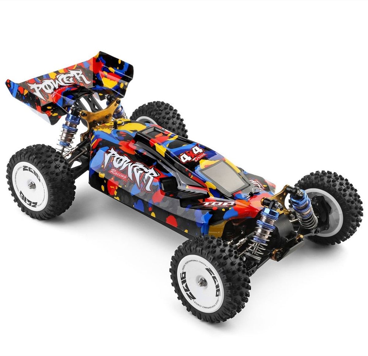 WLToys Buggy 124007 Power 1/12 4WD Børsteløs V2