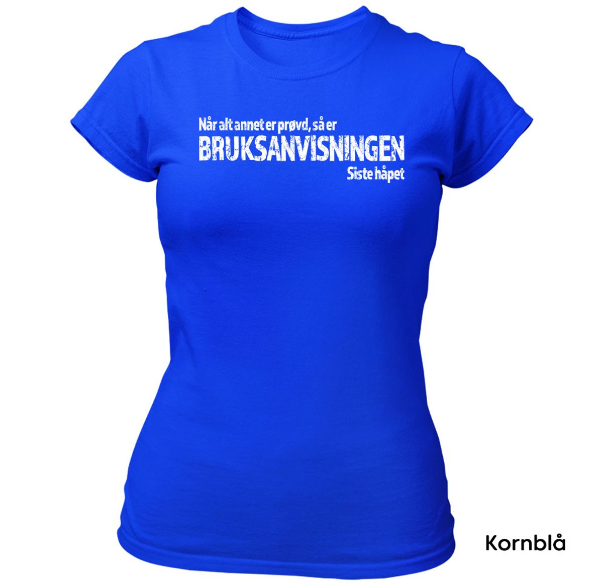 Bruksanvisningen T-skjorte DAME