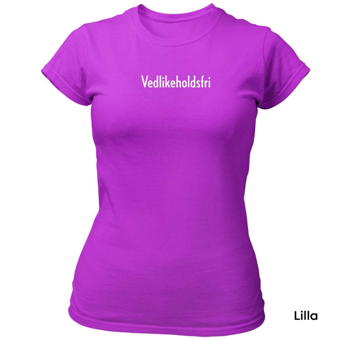 Vedlikeholdsfri T-skjorte DAME