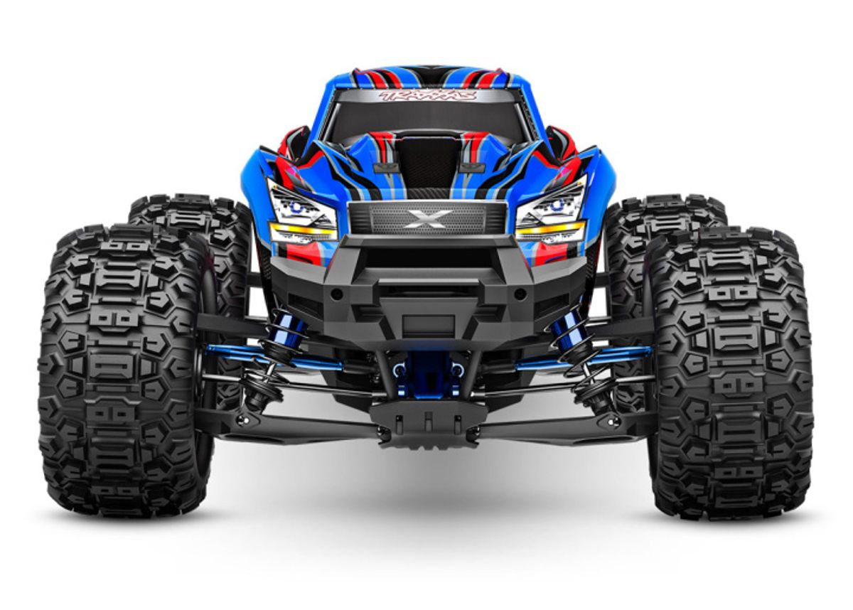 X-Maxx ULTIMATE 4WD Brushless TQi TSM Green-X Limited Edition BLÅ