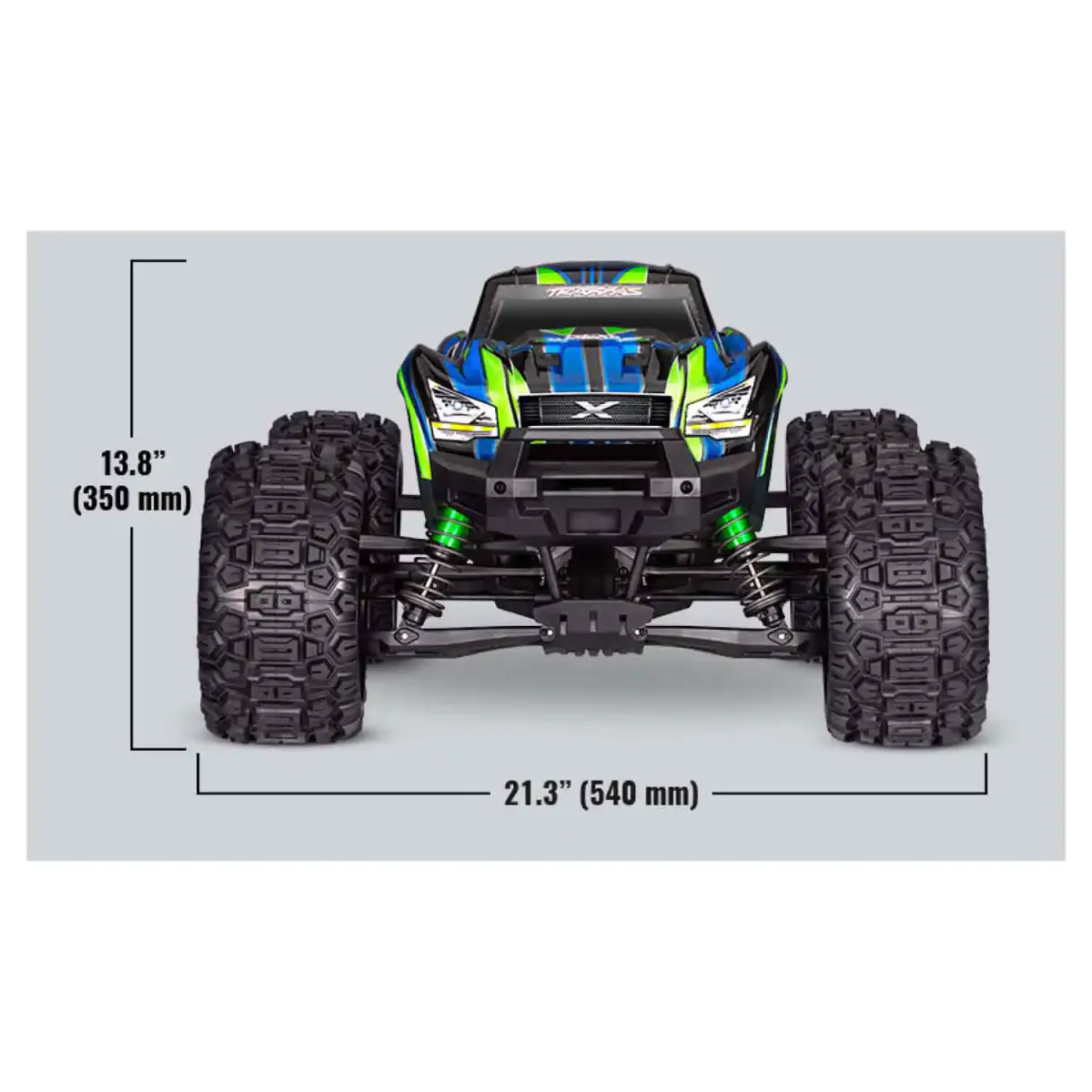 X-MAXX 8s 4WD TQi TSM Belted GRØNN