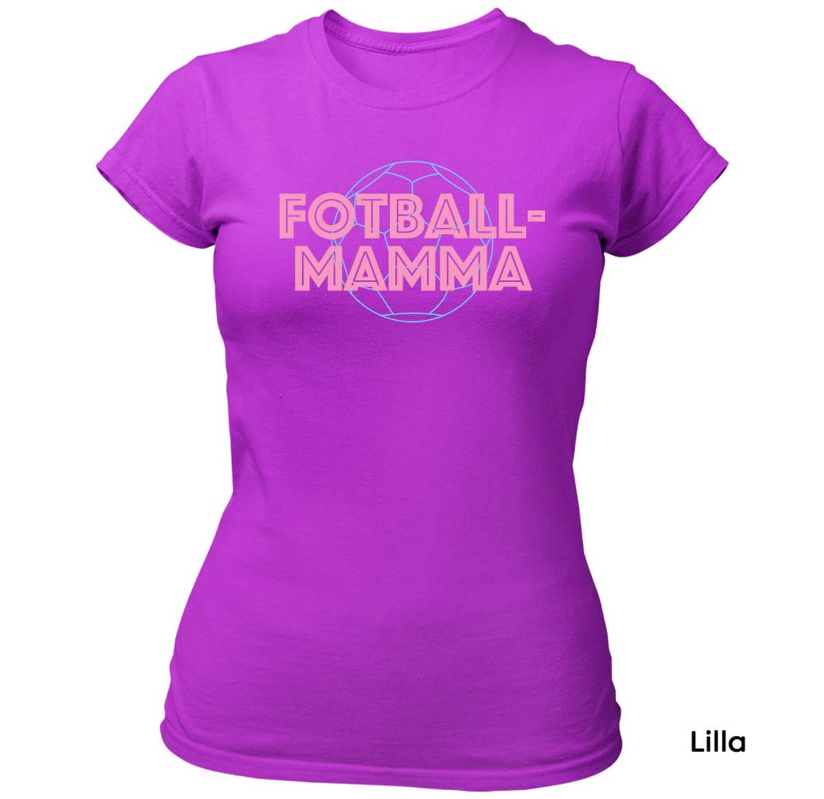Fotball Mamma T-skjorte DAME