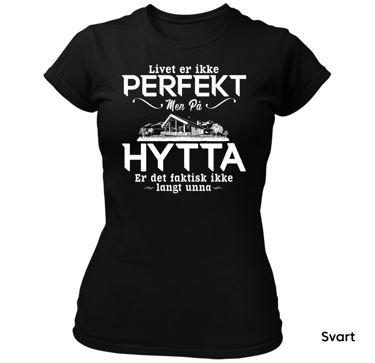 Hytta Perfekt T-skjorte Dame
