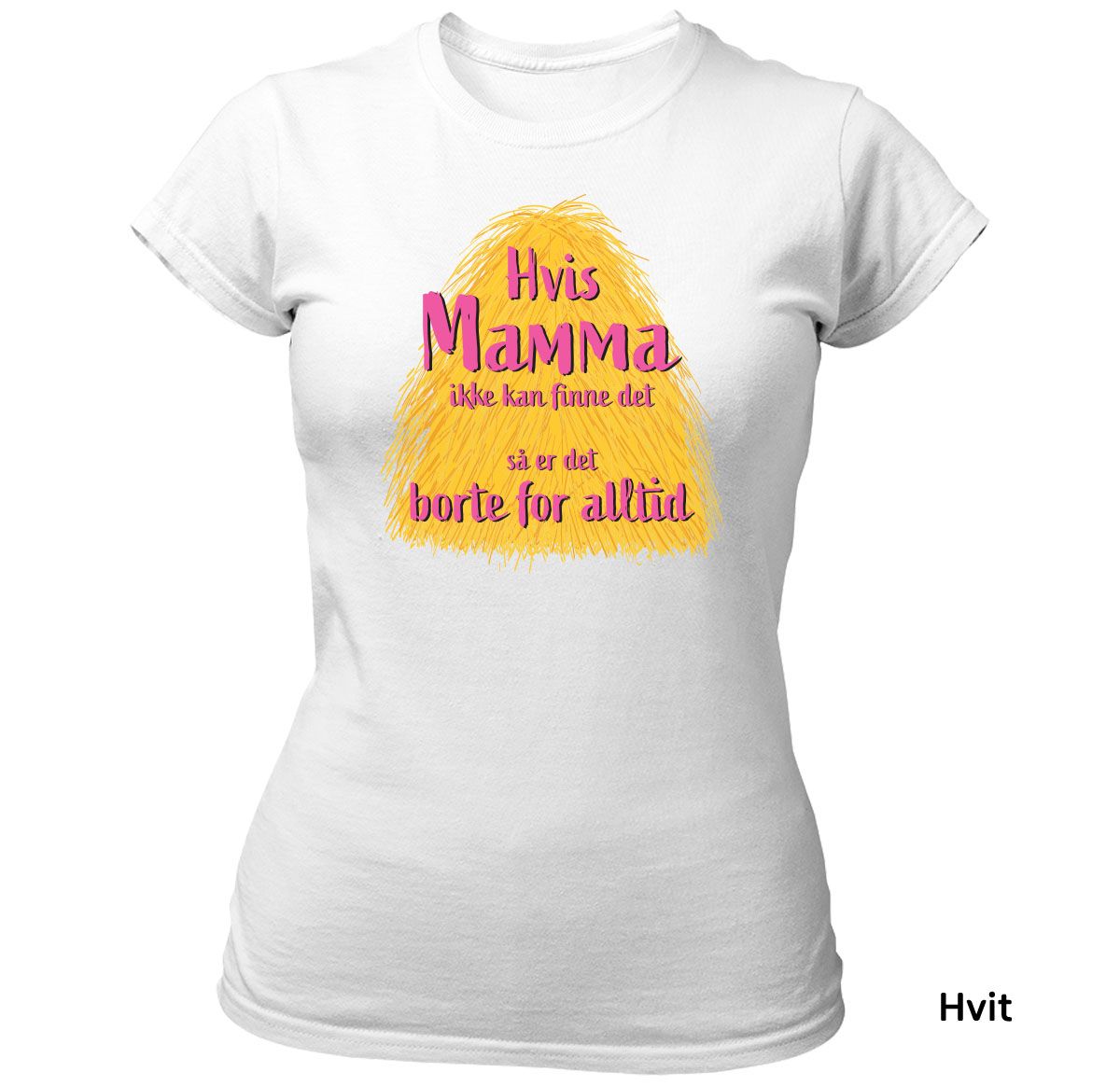 Mamma Finne T-skjorte DAME