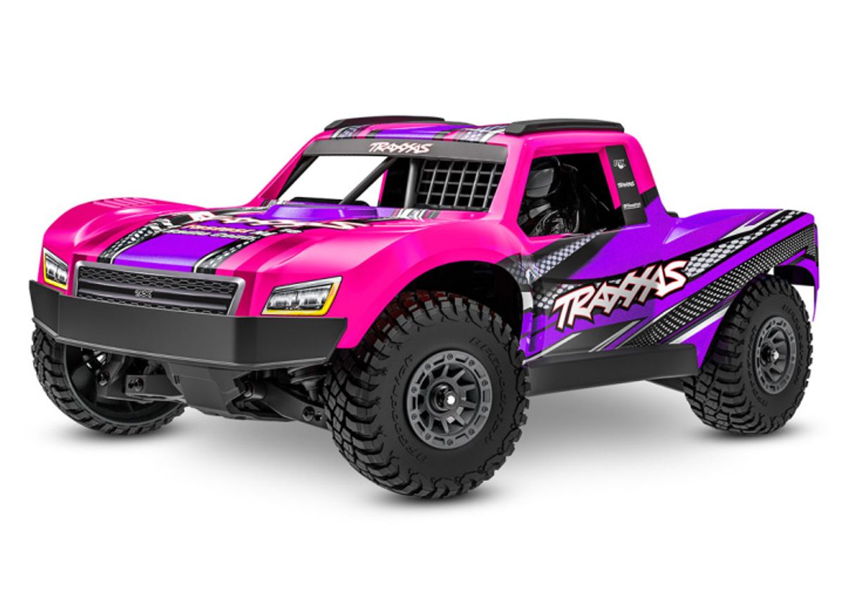 Mini Slash 4x4 RTR TQ BL-2s PINK - USB-C Charger / 2s LiPo