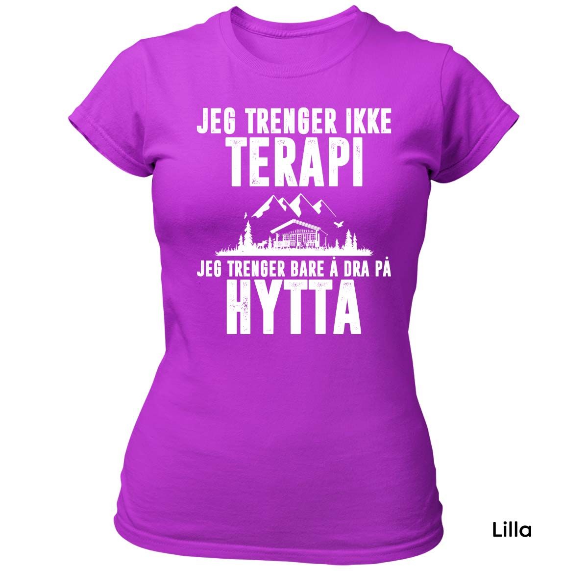 Terapi Hytta T-skjorte Dame