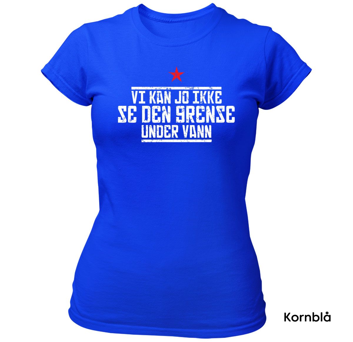 Grensen-under-vann T-skjorte Dame