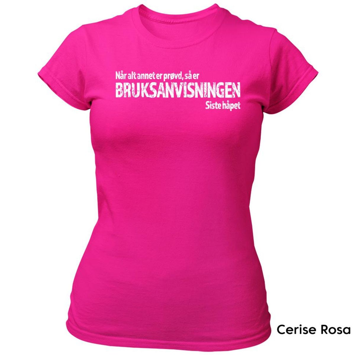 Bruksanvisningen T-skjorte DAME