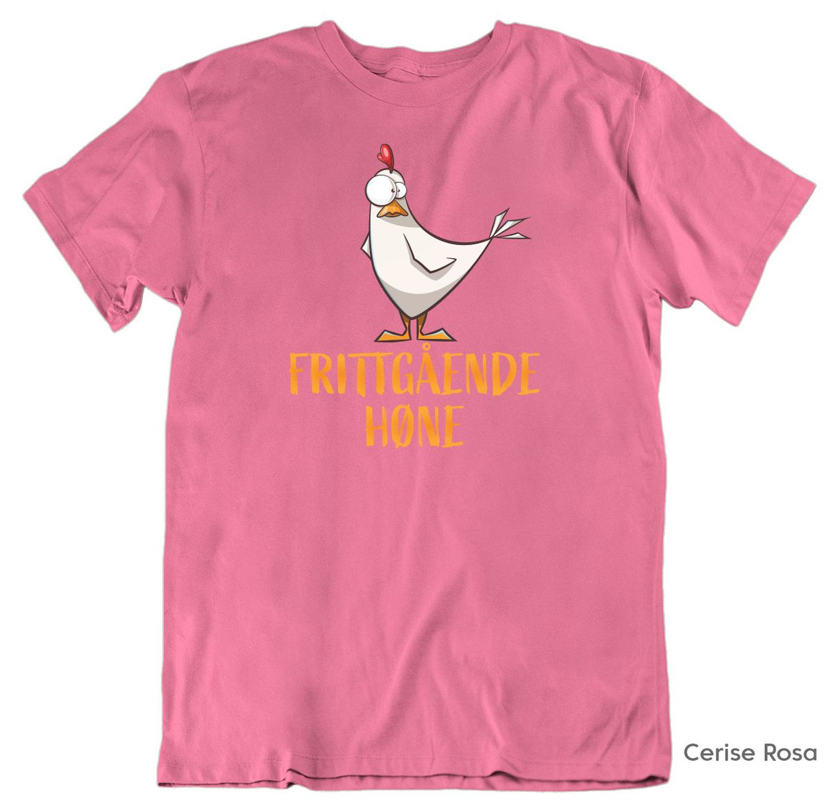 Frittgående Høne T-skjorte UNISEX