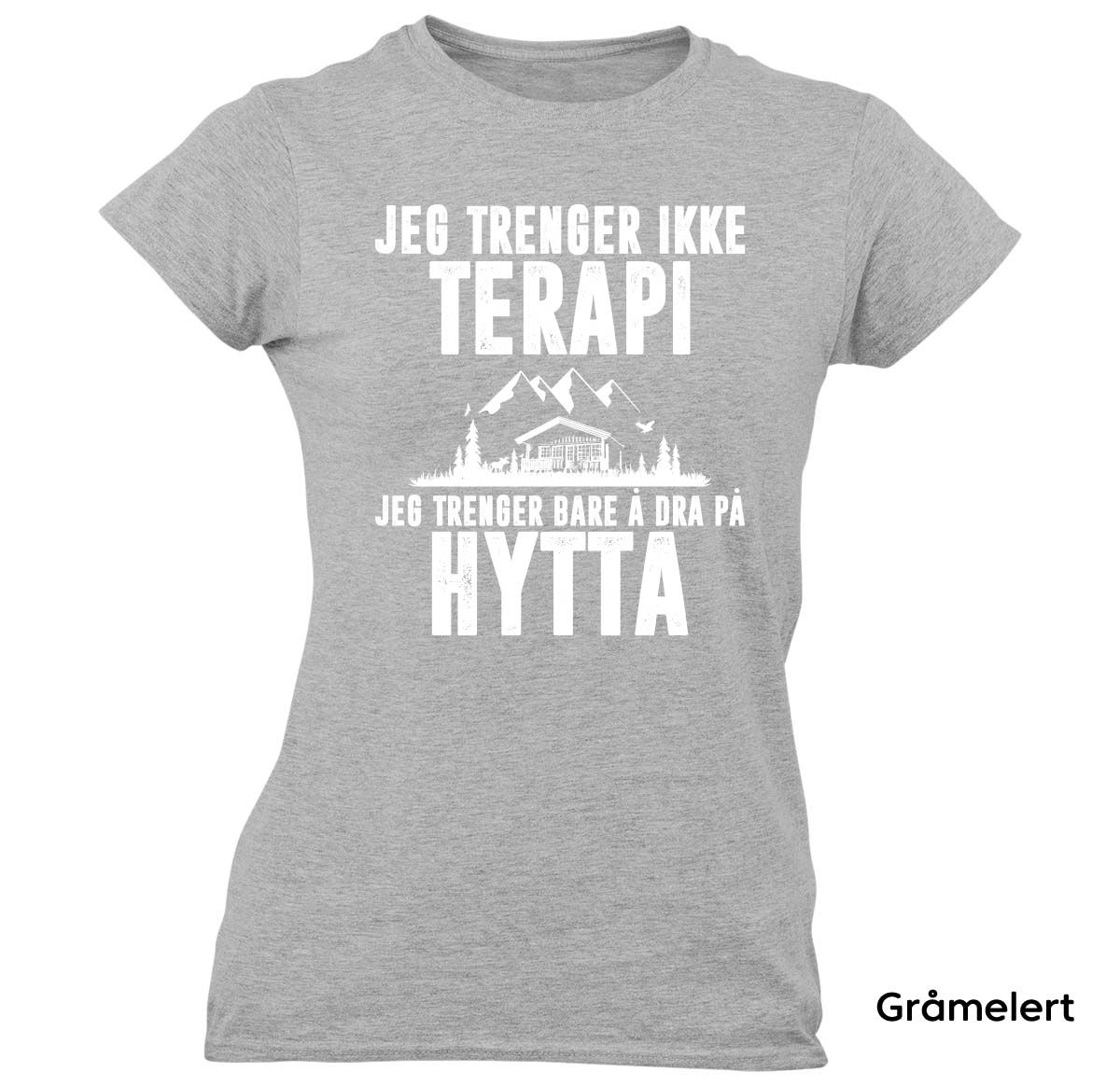 Terapi Hytta T-skjorte Dame