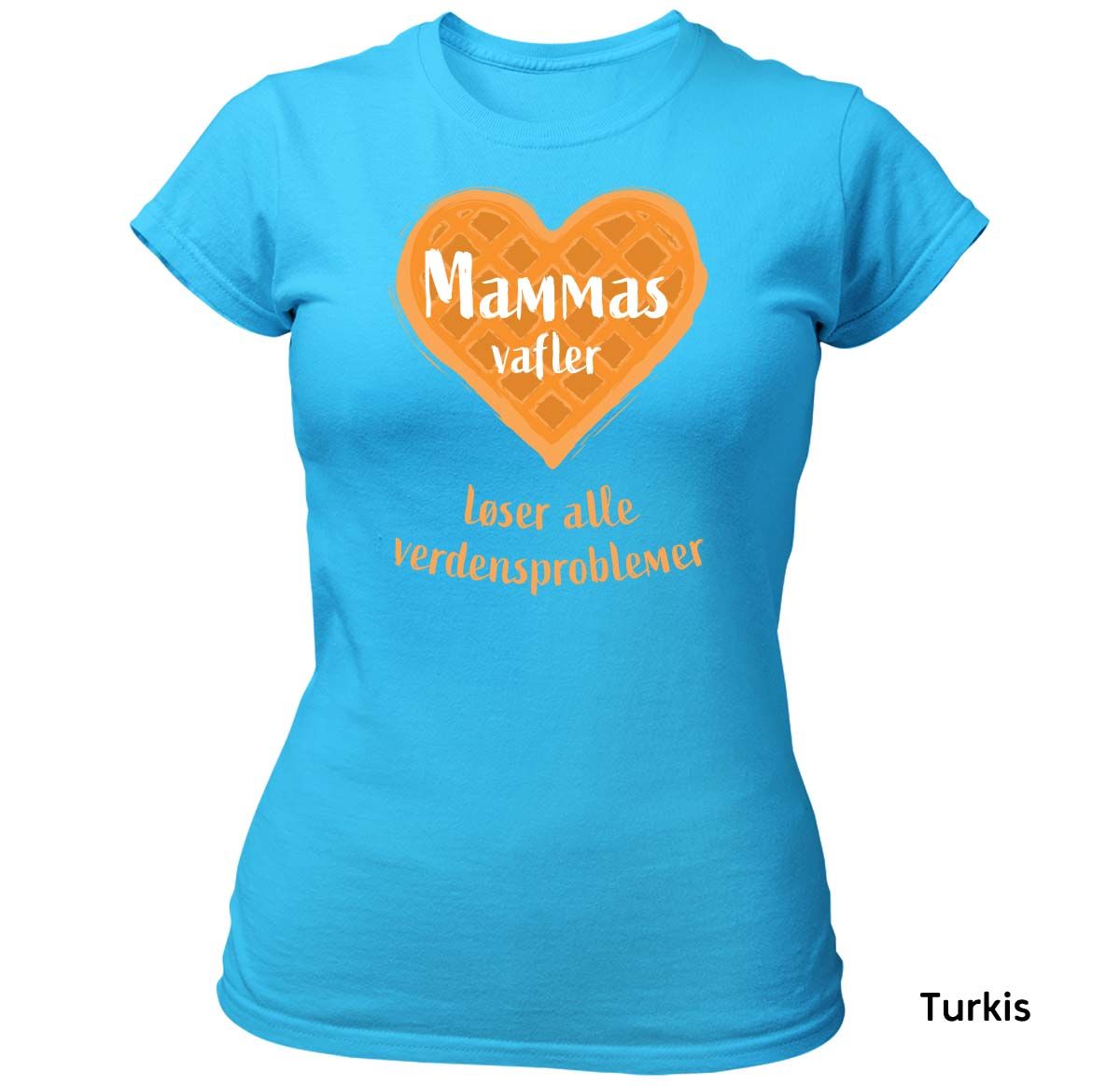 Mammas Vafler T-skjorte Dame