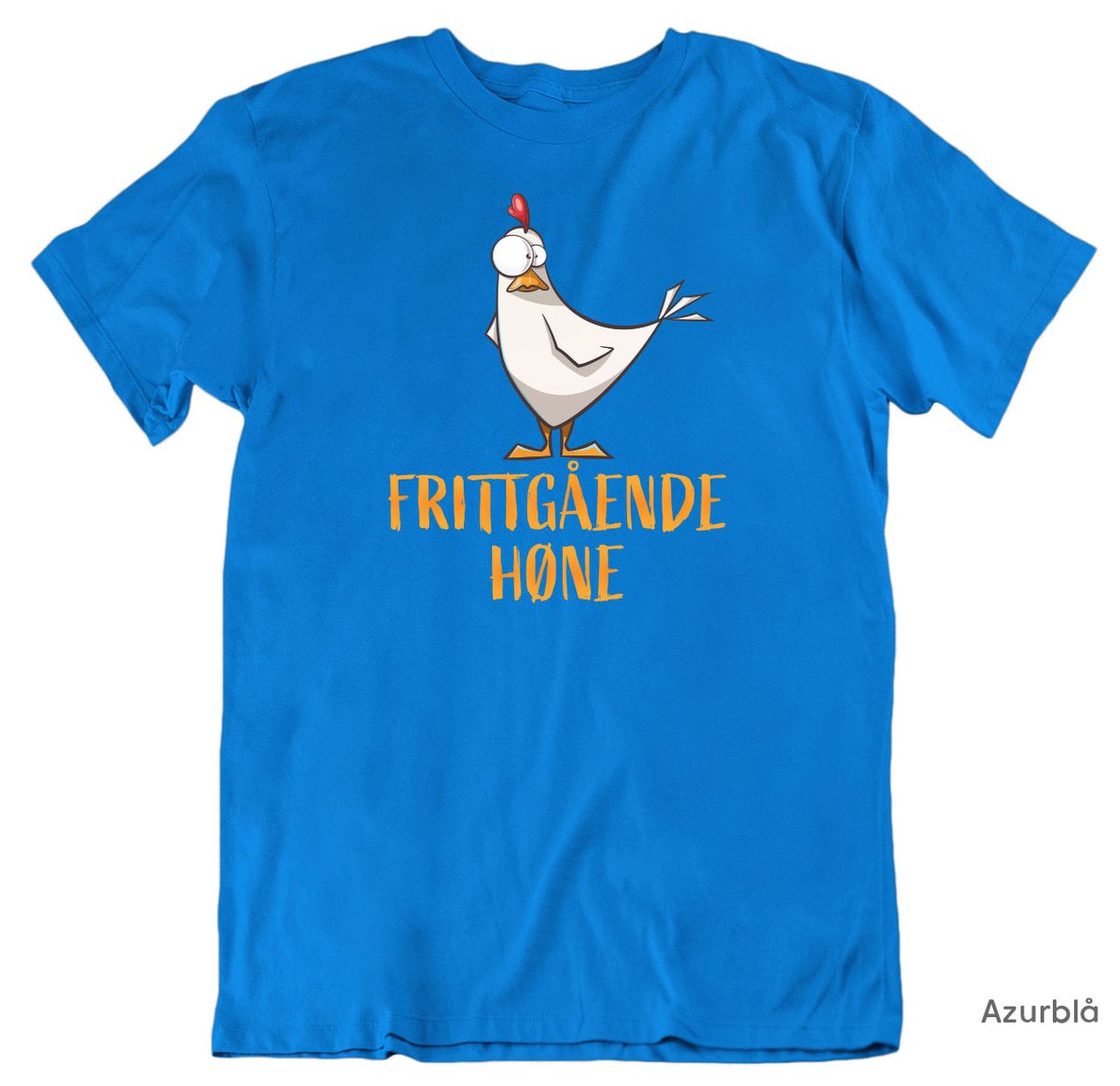 Frittgående Høne T-skjorte UNISEX
