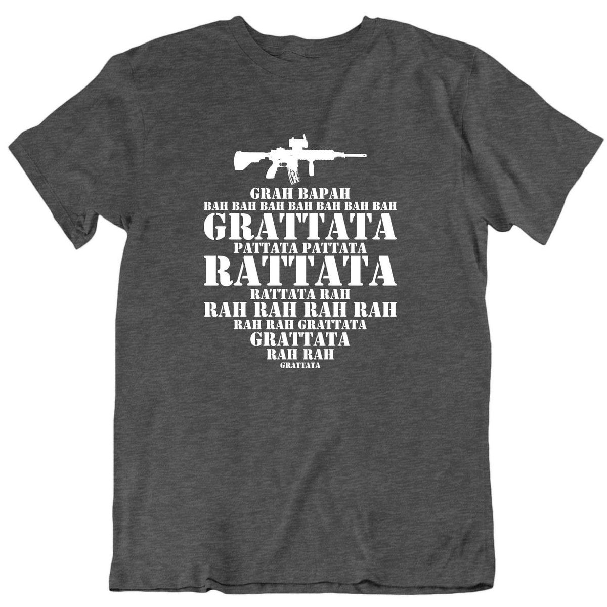 Grattata Rattata T-skjorte HVIT trykk