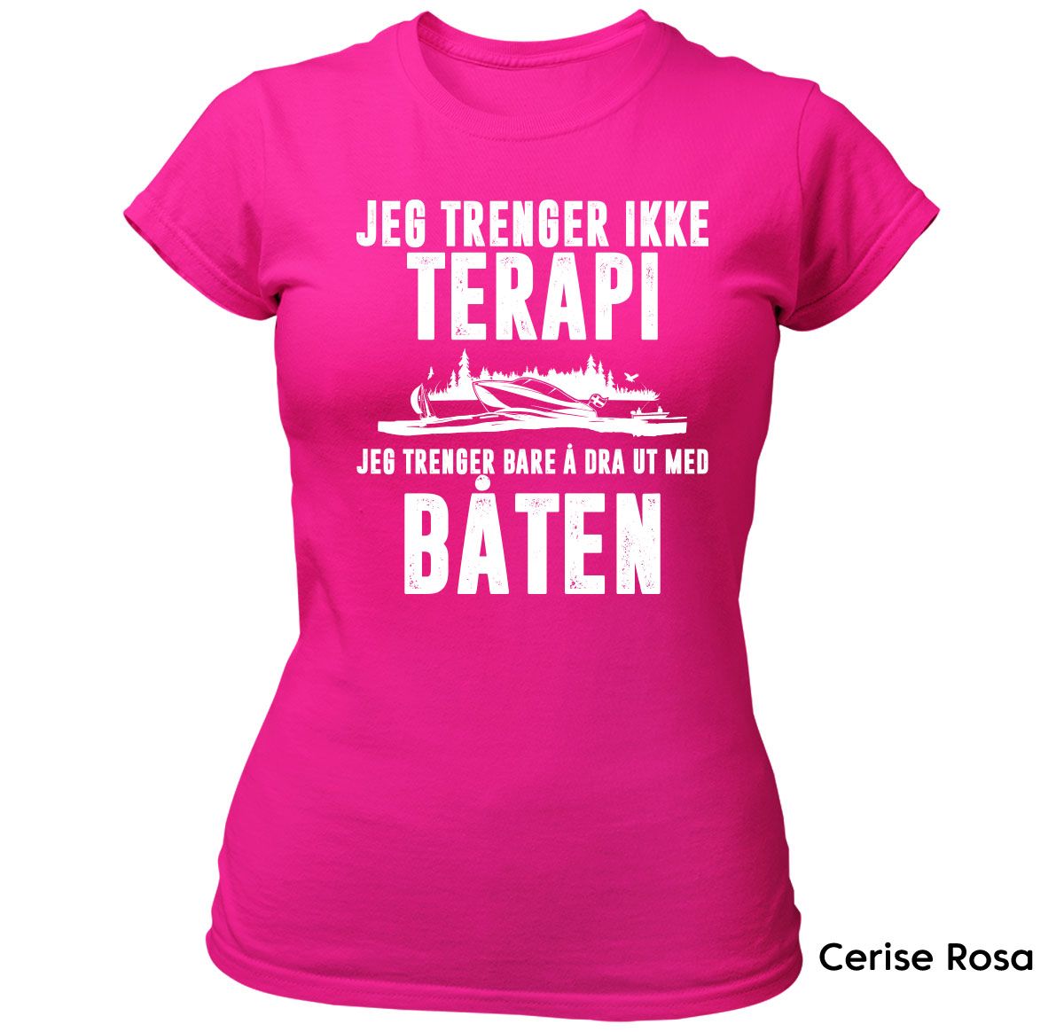 Terapi Båten T-skjorte Dame