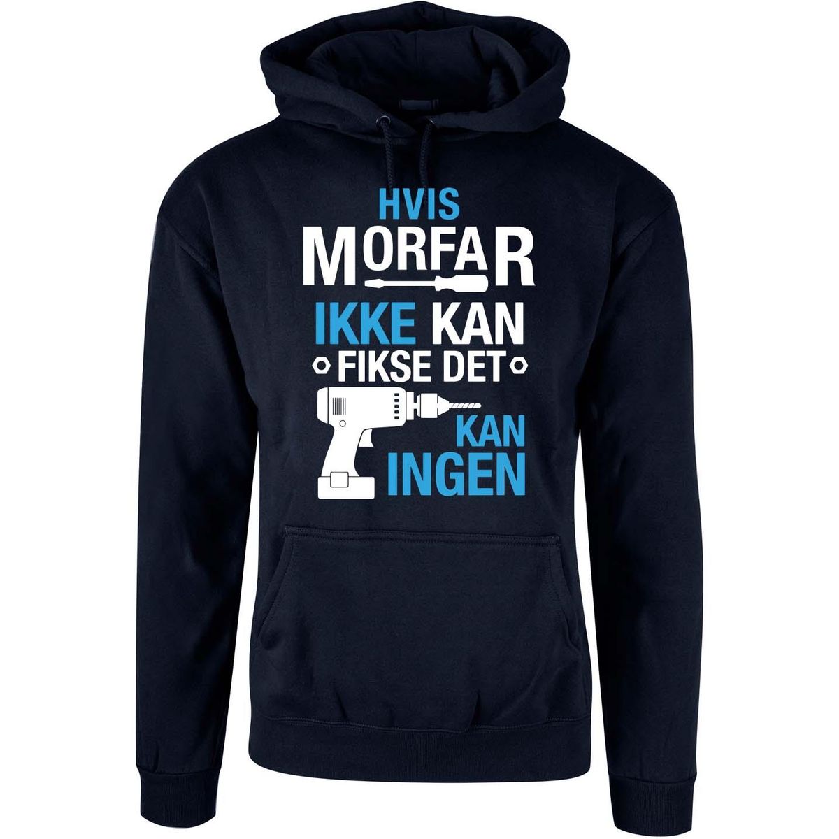 Morfar Fikse Hettegenser