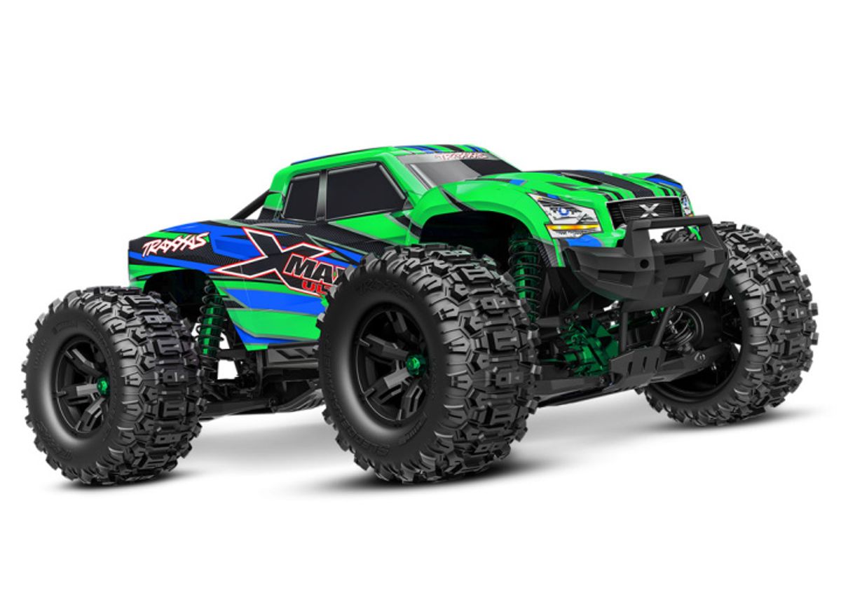 X-Maxx ULTIMATE 4WD Brushless TQi TSM Green-X Limited Edition GRØNN