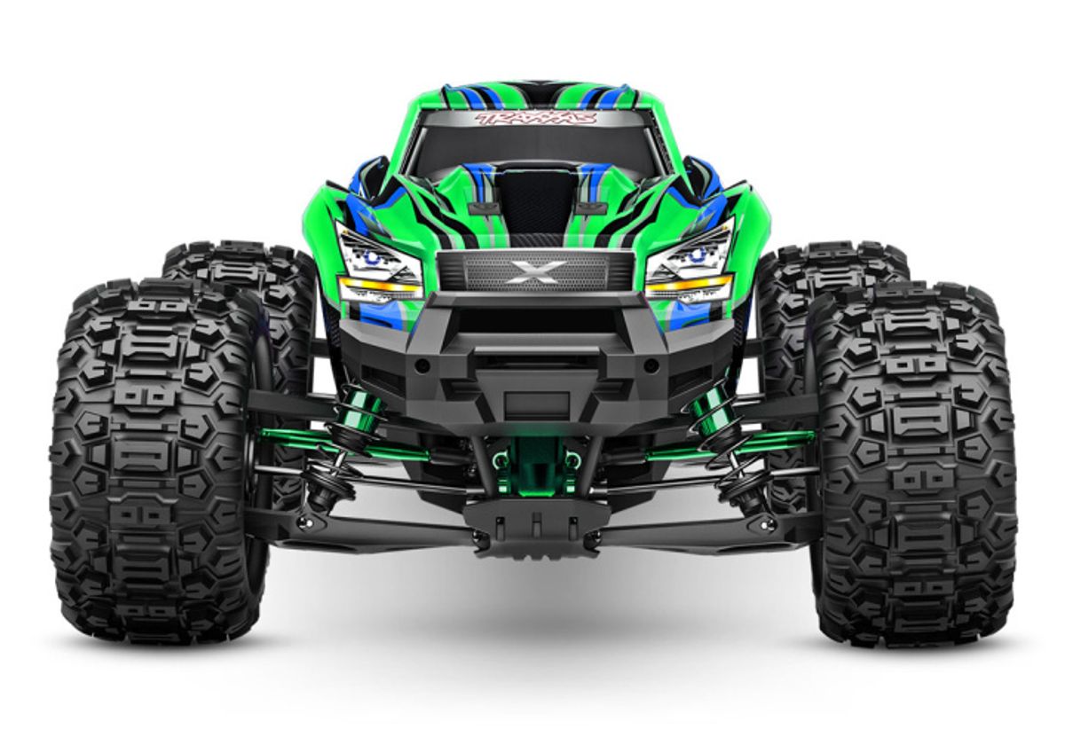X-Maxx ULTIMATE 4WD Brushless TQi TSM Green-X Limited Edition GRØNN