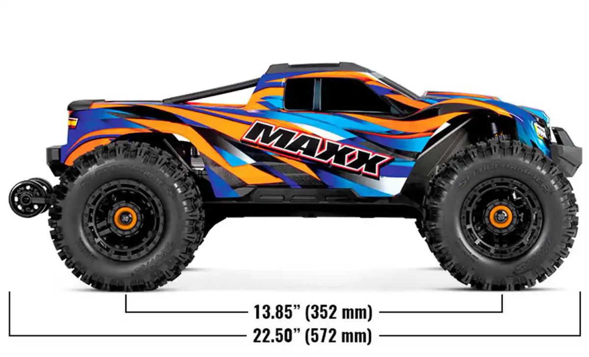 Maxx Widemaxx 4WD 1/10 RTR TQi Brushless TSM